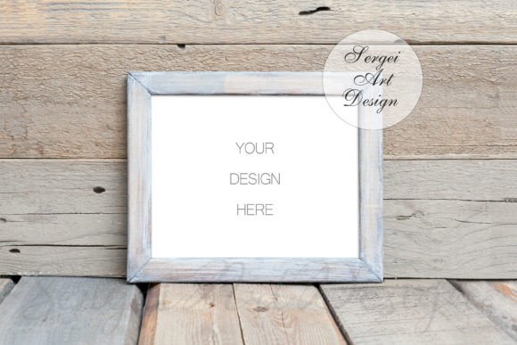 Download 8x10 Wooden Frame Mockup, Minimal Mockup - Mockup Collection