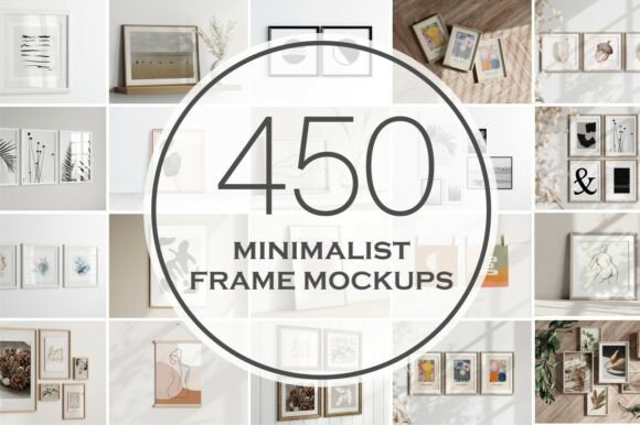 Download Minimalist Frame Mockup Bundle - Mockup Collection