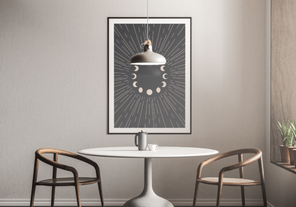 Download Celestial Sun Moon Printable Wall Art - Sun Collection