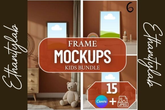 Download Terracotta Nursery Mockups | Canva 15 - Mockup Collection