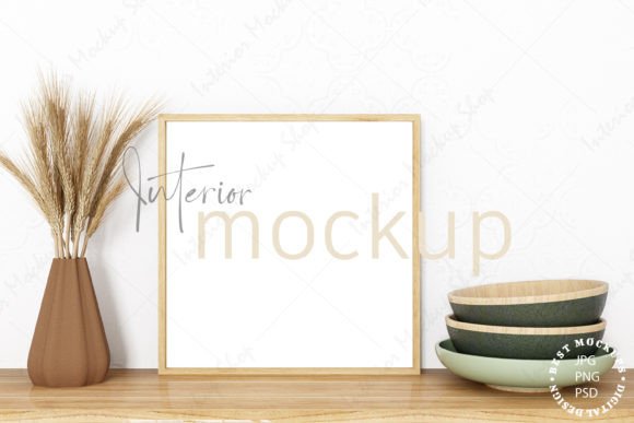 Download Frame Mockup Kitchen, Interior Mockup - Interior mockup Collection