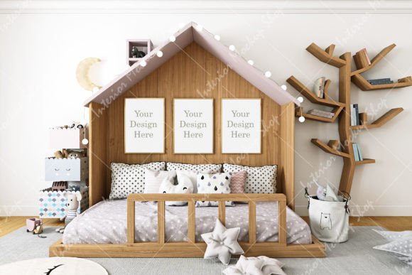 Download Kids Room Mockup - 341 - Mockup Collection
